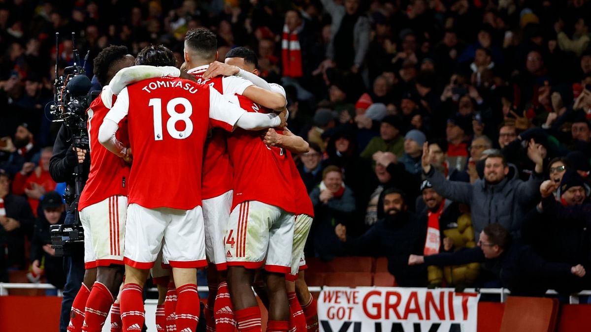 PL: Arsenal beat Manchester United in 3-2 thriller to continue title charge