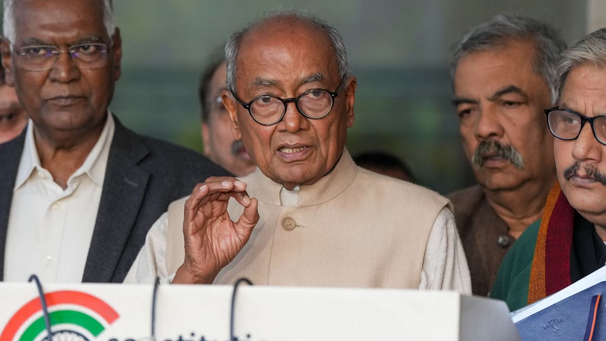 Hold armed forces in highest esteem, my questions were to govt and not defence officials: Digvijaya Singh
