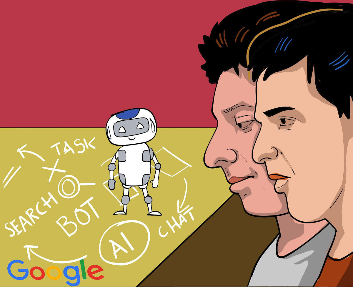 Google calls in help from  Larry Page and Sergey Brin for AI fight