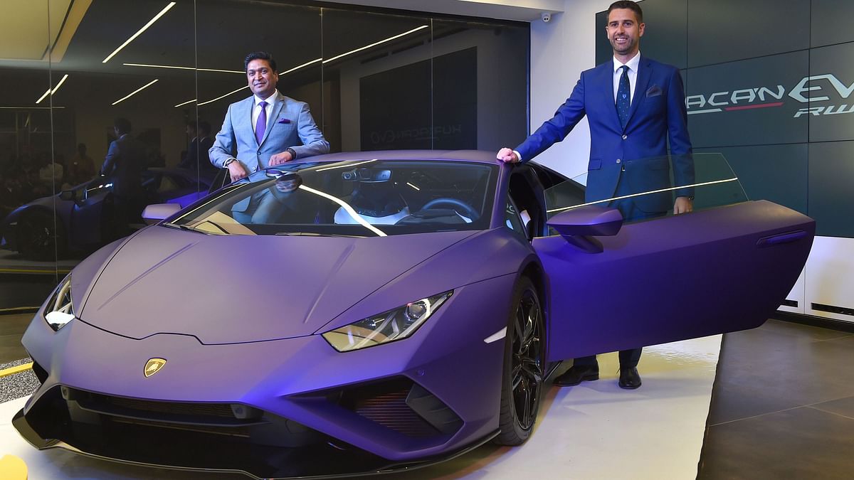 Automobili Lamborghini posts record sales in India in 2022
