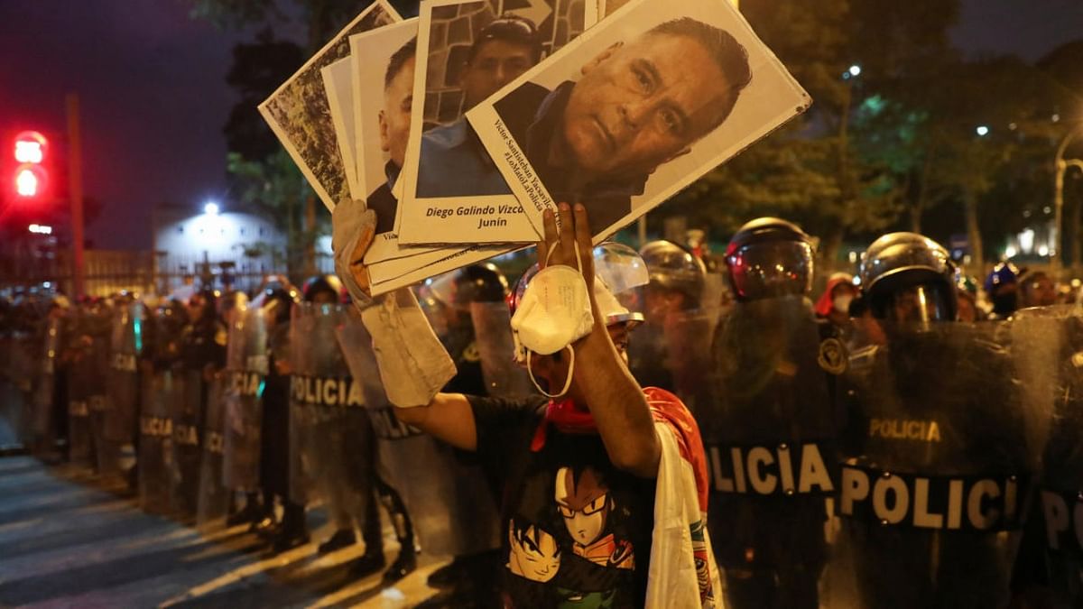 Peru's Congress still undecided on early poll, as protesters stand firm