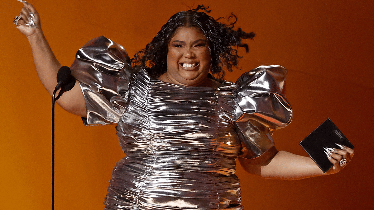 Lizzo wins Record of the Year Grammy for 'About Damn Time'  