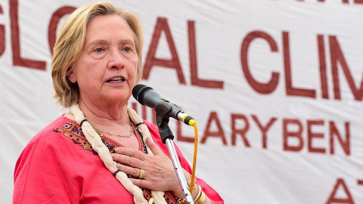 Hillary Clinton spends time in Ellora caves, calls them 'extraordinary'