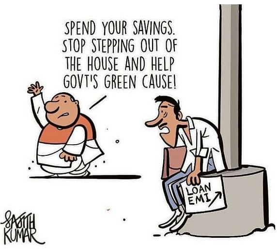 DH Toon | Time to stop stepping out of house