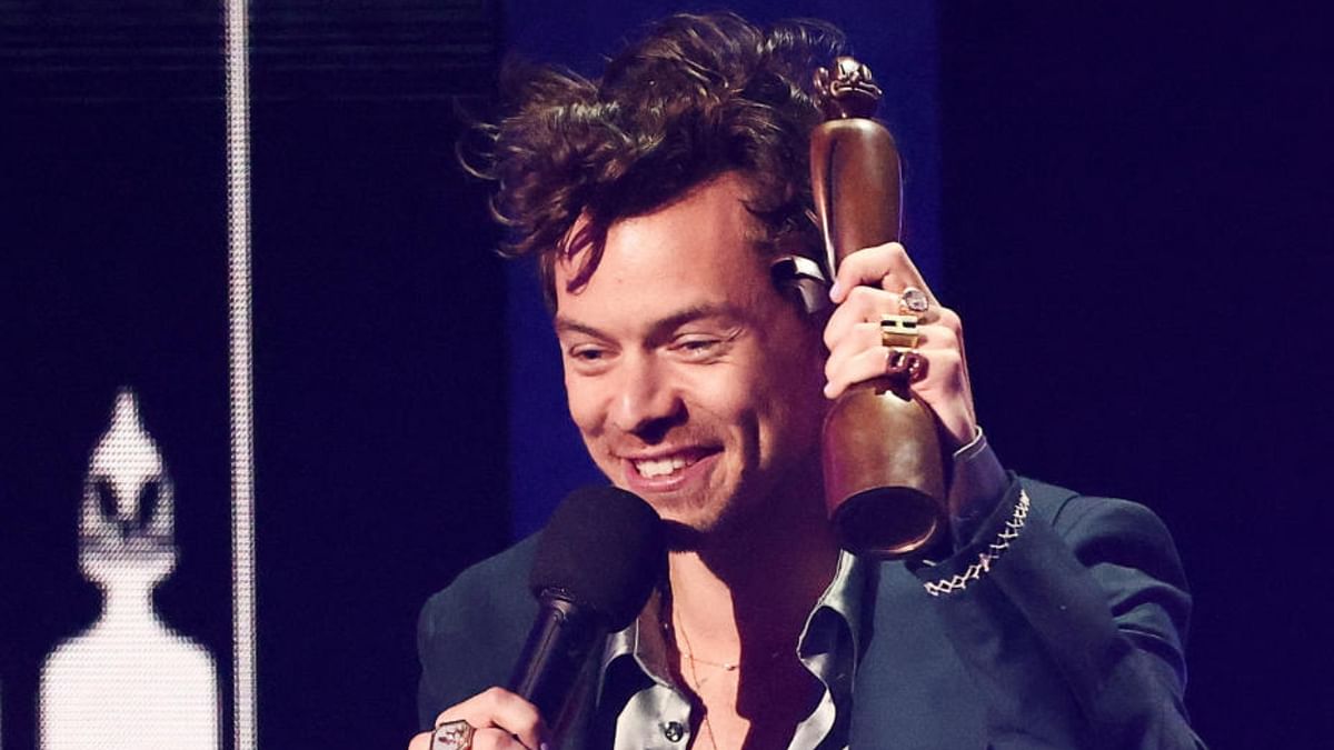 Harry Styles sweeps board at Brit Awards, acknowledging 'privilege'