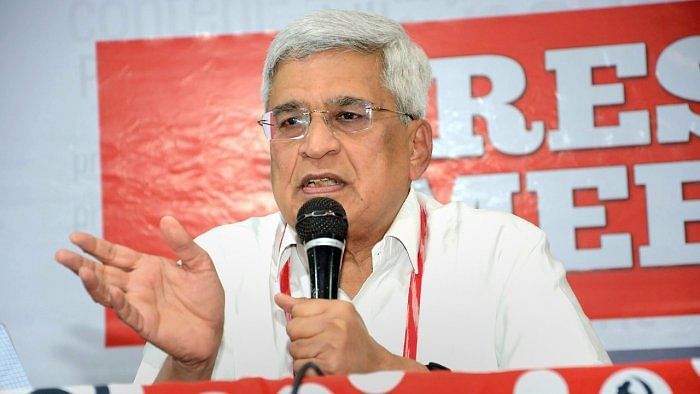 If voted to power, Left-Congress will implement old pension scheme: Prakash Karat in Tripura