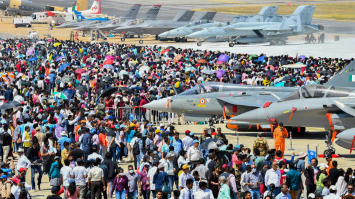 Aero India: Long walks, loud cheers and a view from afar