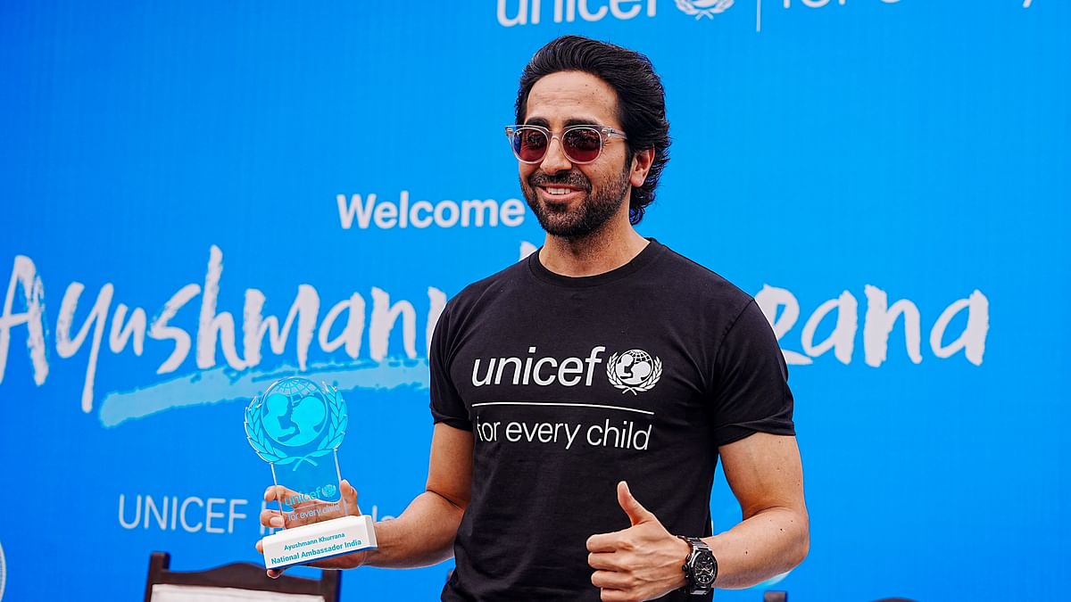 UNICEF names Ayushmann as its National Ambassador for Child Rights
