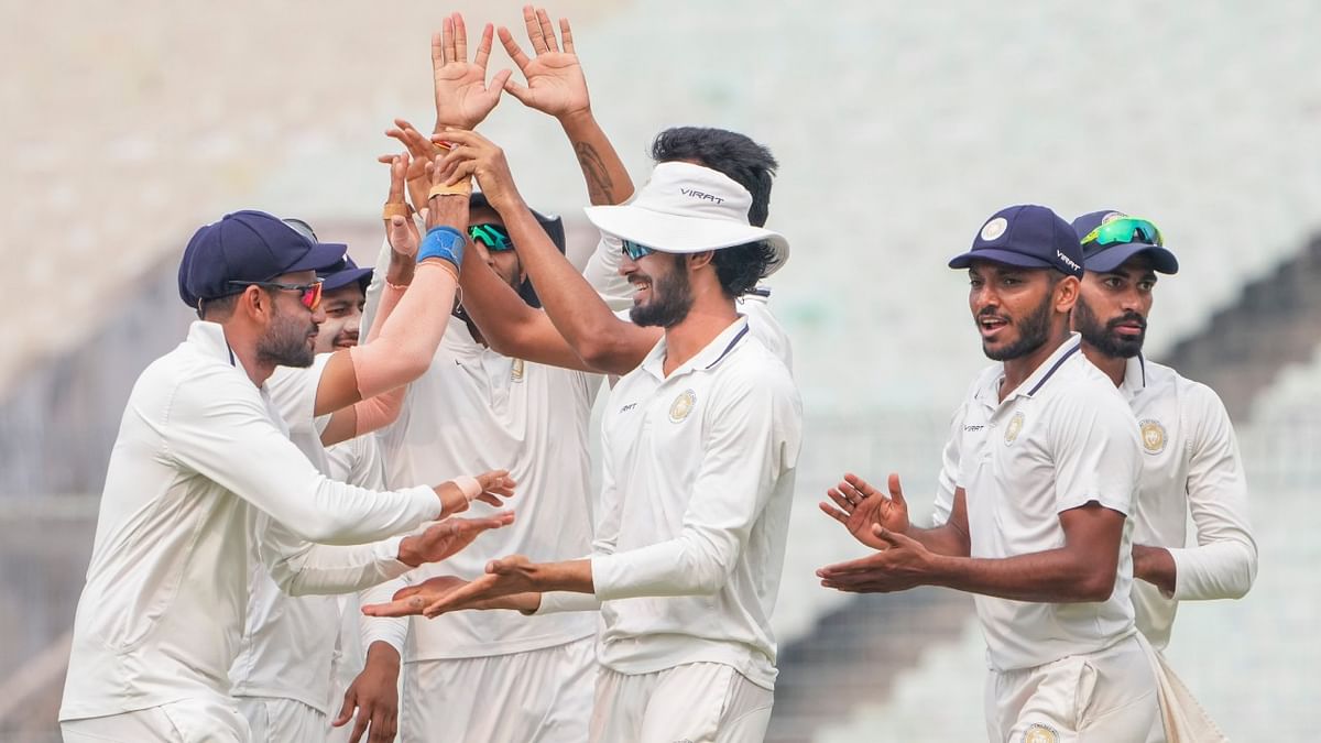 Saurashtra take firm grip as Unadkat, Sakariya grab two wickets each
