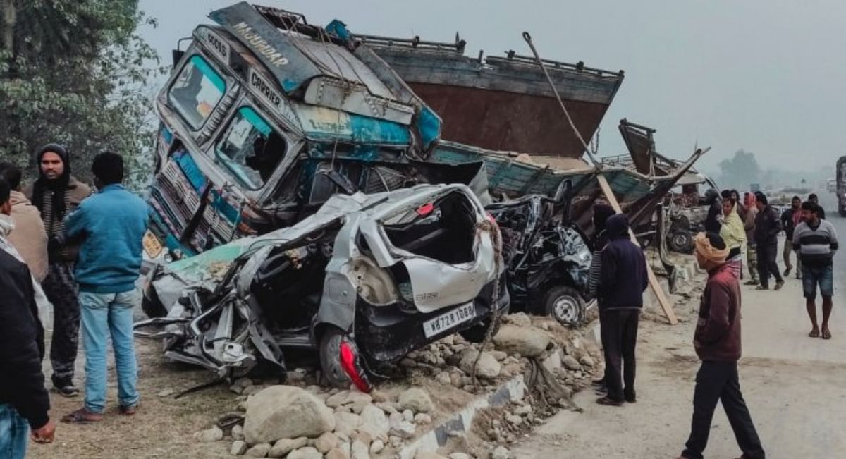Chhattisgarh: 11 killed, 12 injured in pickup van-truck collision
