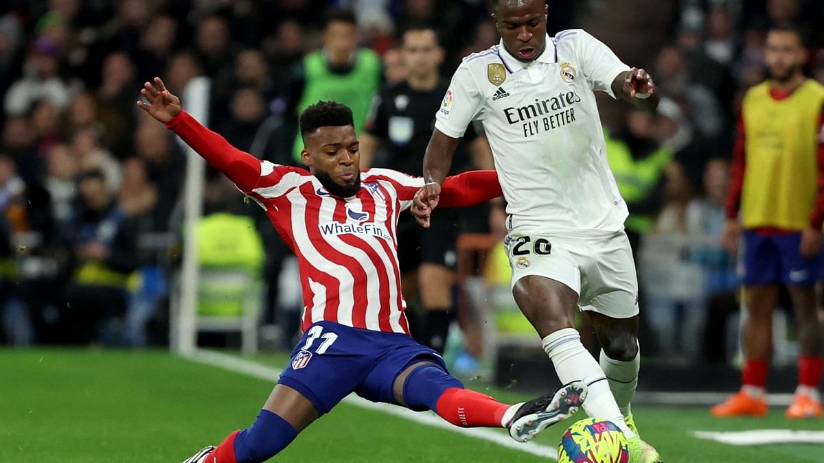 La Liga: 10-man Atletico hold Real Madrid to 1-1 draw