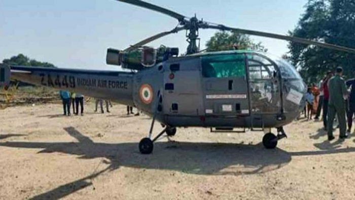 IAF helicopter makes emergency landing in Jodhpur after glitch