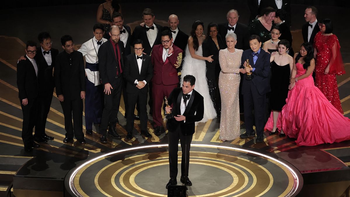 'Everything Everywhere All at Once' wins Oscar for Best Picture