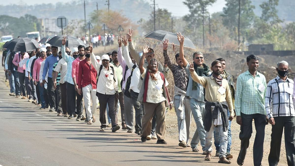 Farmers on long march yet again in Maharashtra