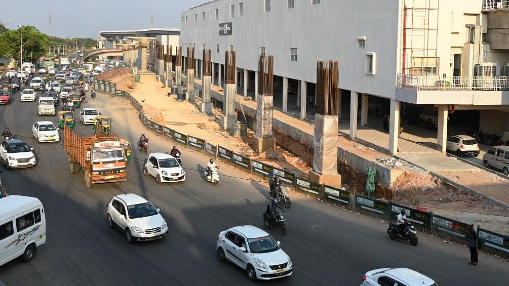 Bengaluru's KR Puram junction to breathe easy with wider road, FOB