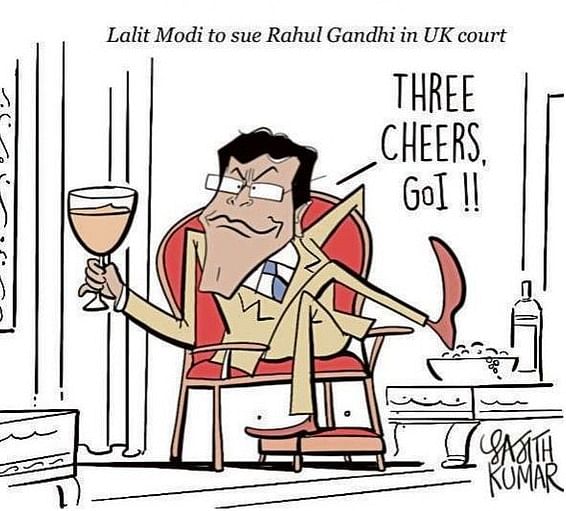 DH Toon | Lalit Modi threatens to sue Rahul Gandhi over 'Modi' remark