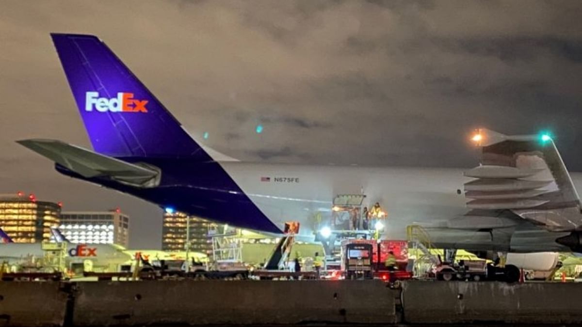 Dubai-bound FedEx aircraft hit by bird, emergency landing at Delhi airport