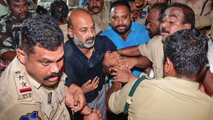 Cops seek custody of Bandi Sanjay, other accused in Telangana paper leak case