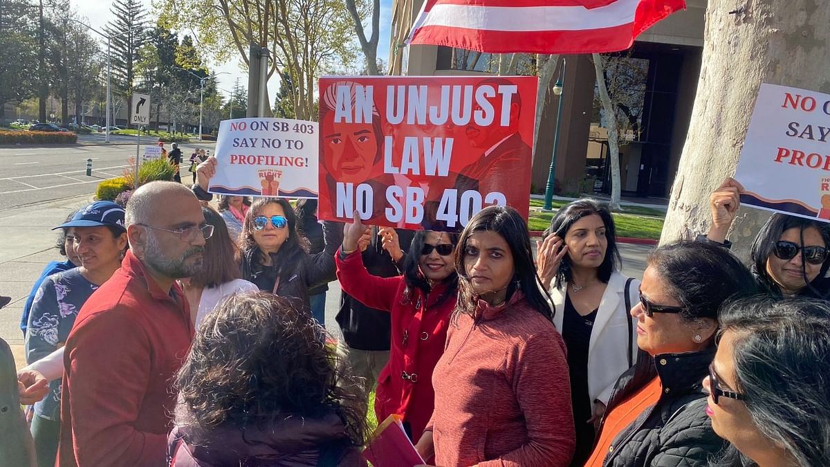 Indian-Americans stage peaceful rally against legislation on caste-based discrimination