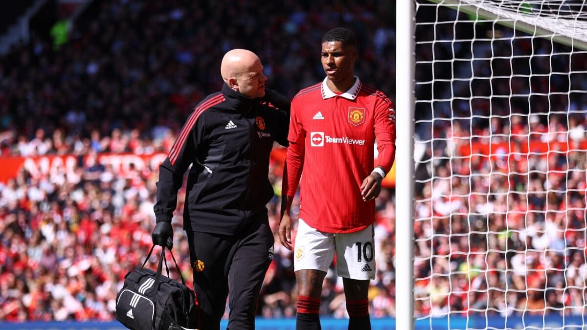Rashford to miss a 'few games' for Manchester Utd with muscle injury