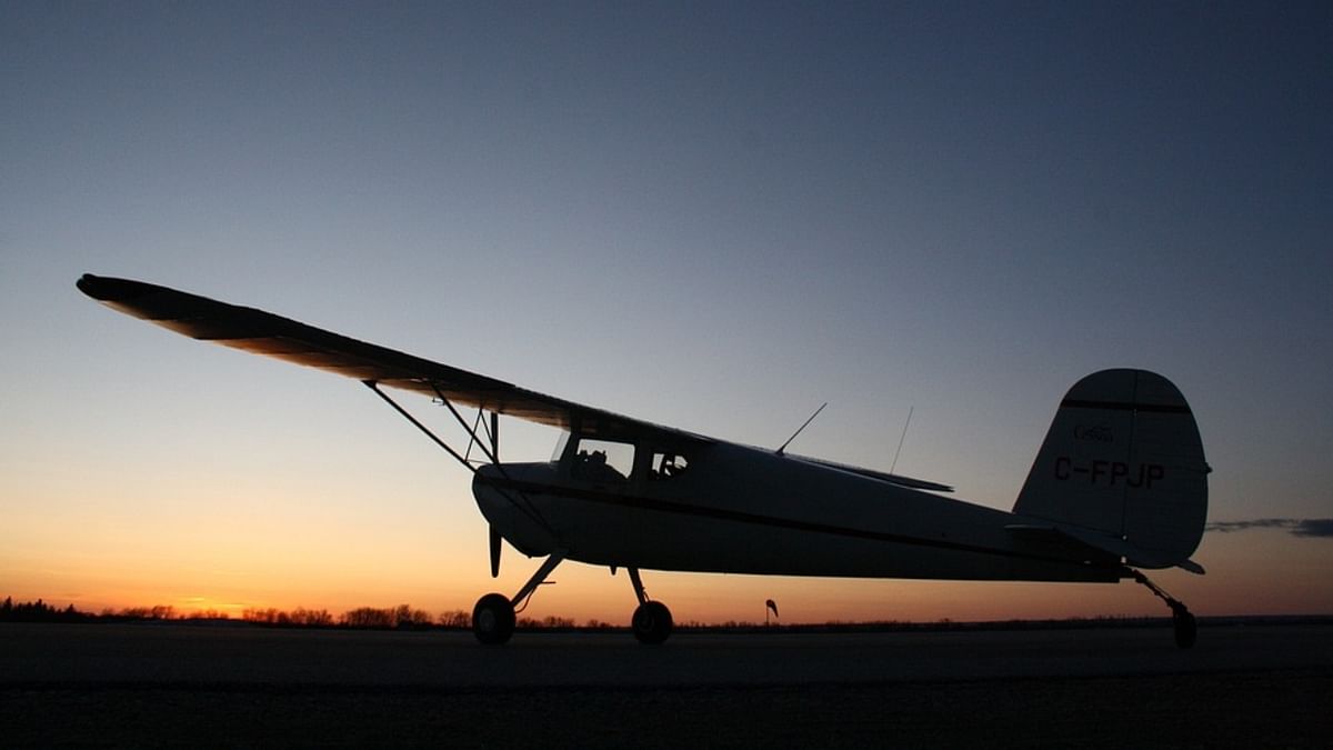 Dreaming sky high, Nigerian man builds airplane from trash