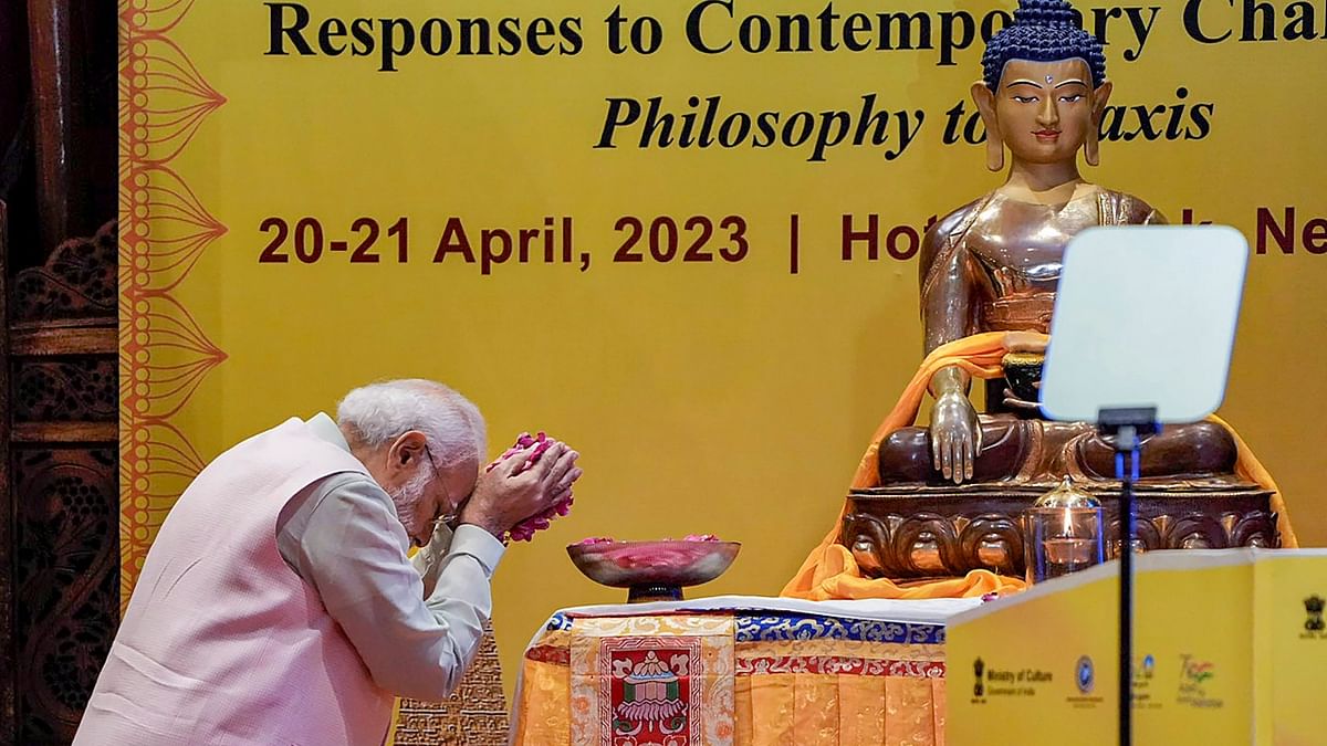 Buddha's teachings offer solution to global problems: PM Modi