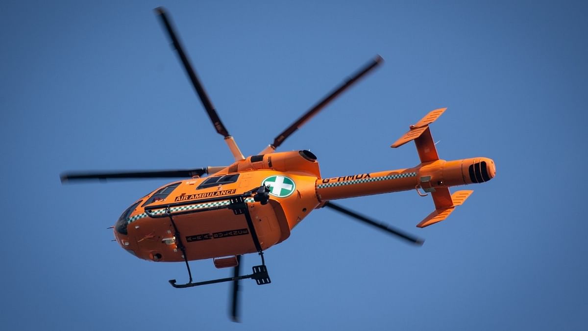 Air ambulance helicopter crashes in Russia's Volgograd region; pilot dies