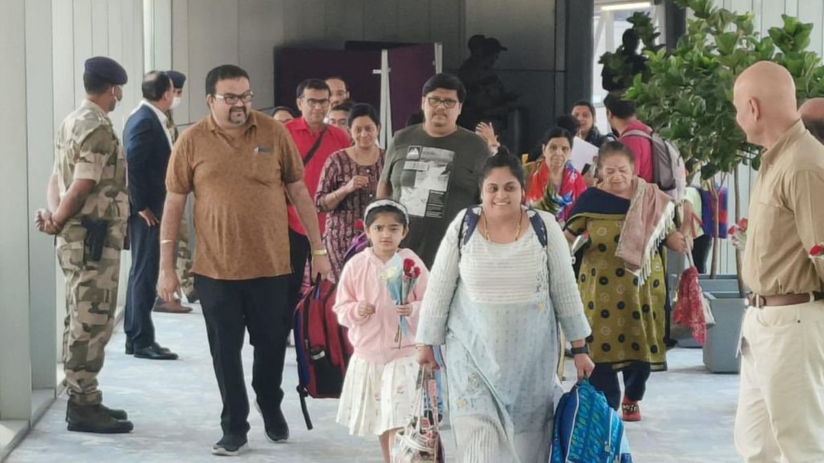 Sudan crisis: 231 Indians reach Ahmedabad from Jeddah