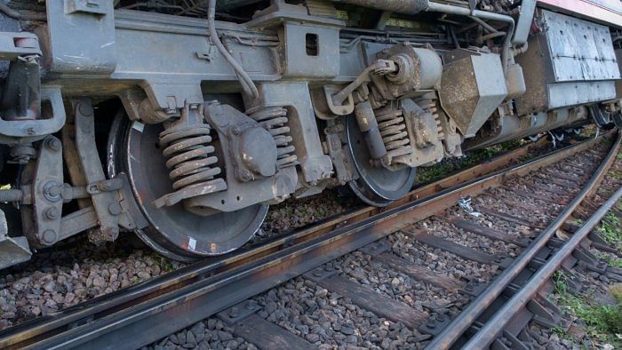 3 coaches of goods train derail in UP's Sambhal