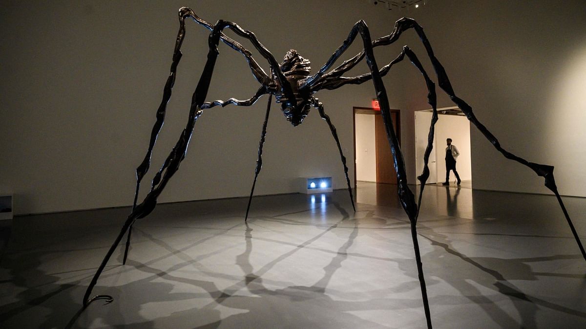 Giant spider sculpture by Louise Bourgeois fetches record $32.8 million at auction