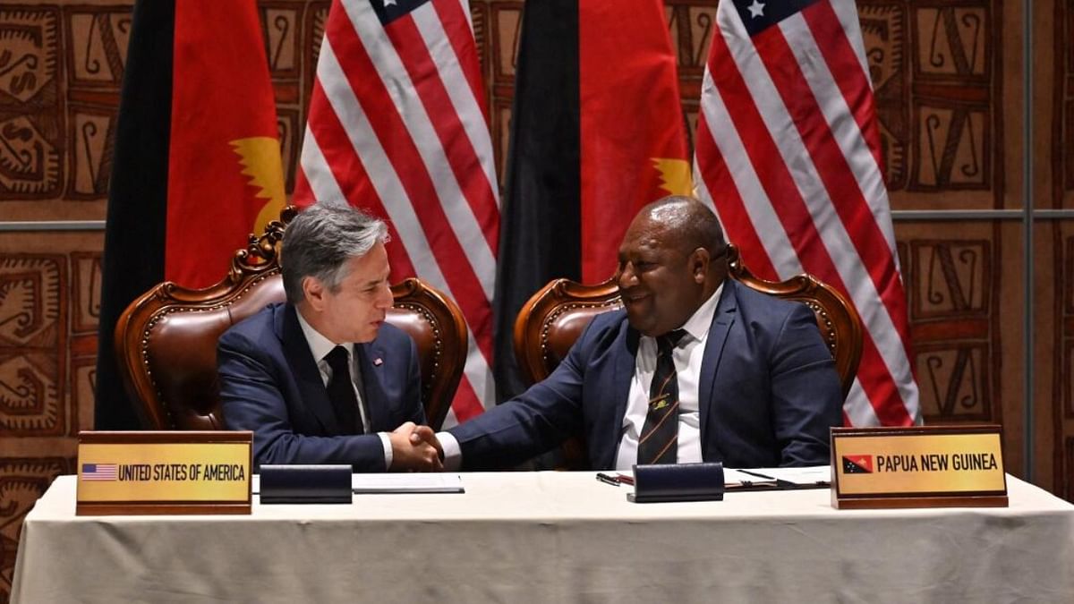 Papua New Guinea, US sign security pact with eye on China
