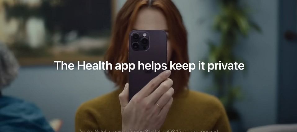 Apple's latest privacy ad focuses on health data protection