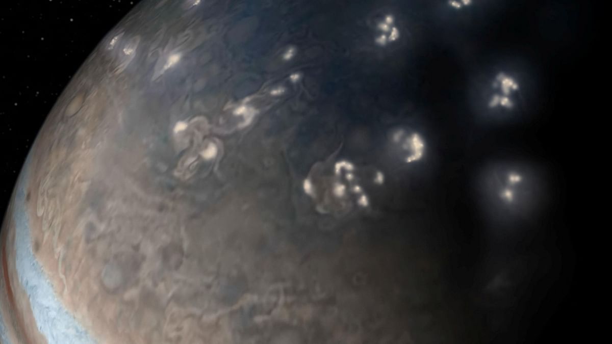 NASA spacecraft documents how Jupiter's lightning resembles Earth's