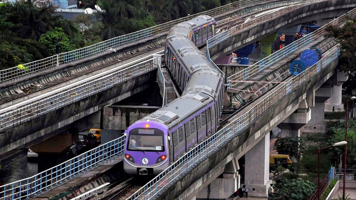 Kolkata metro services partially disrupted as man jumps before train