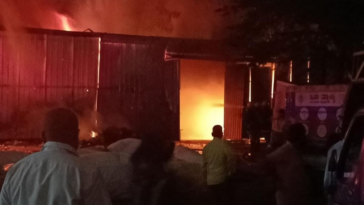 Blaze in JP Nagar dry waste centre ignites safety concerns