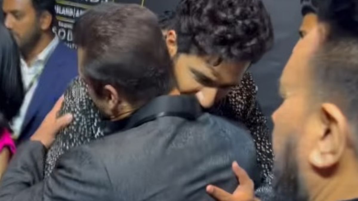 Watch: Salman Khan, Vicky Kaushal hug it out amid IIFA 2023 controversy