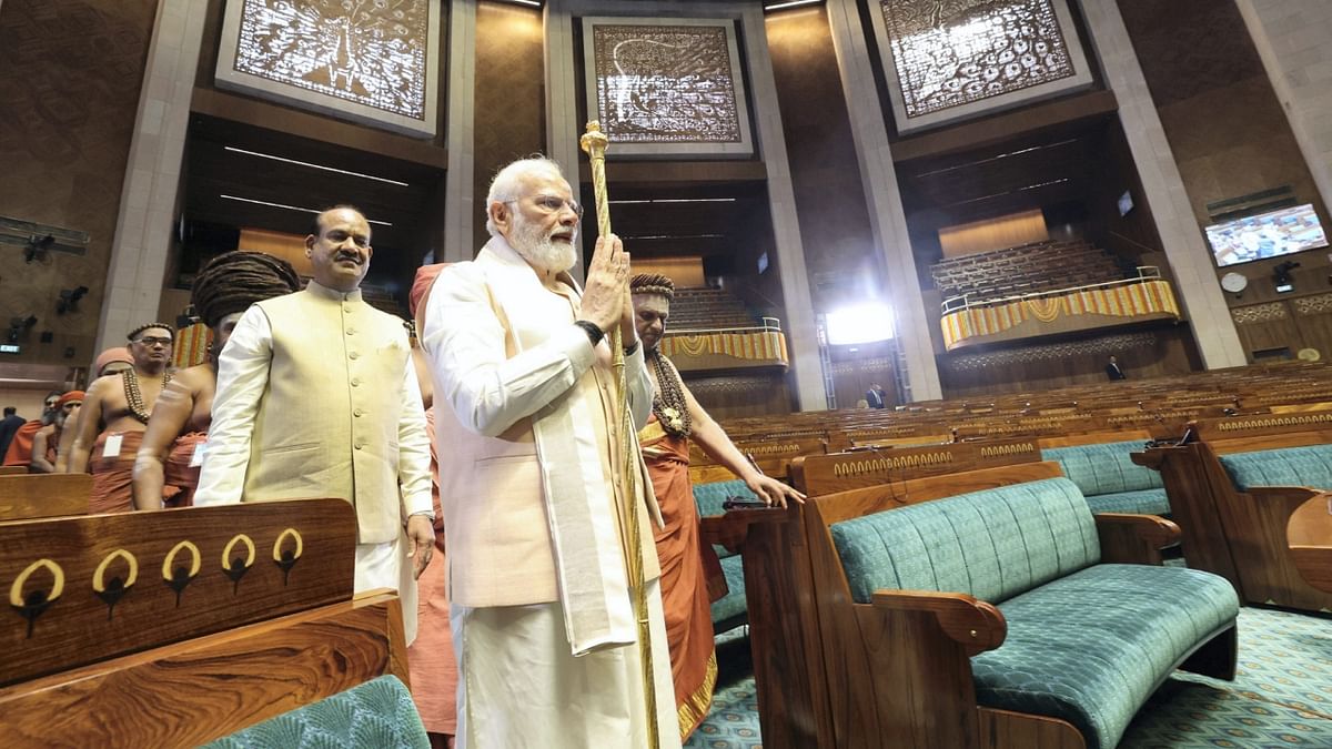 Sengol installed in Lok Sabha will continue to inspire us, says PM Modi