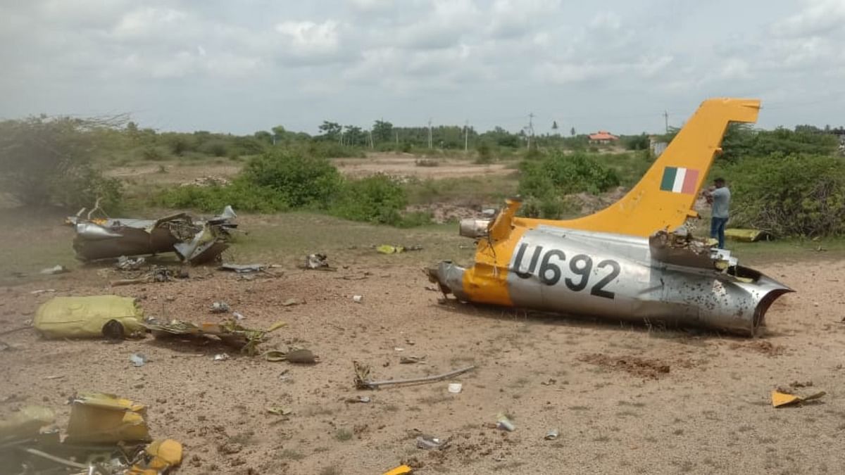 IAF trainer aircraft crashes near Karnataka's Chamarajanagar
