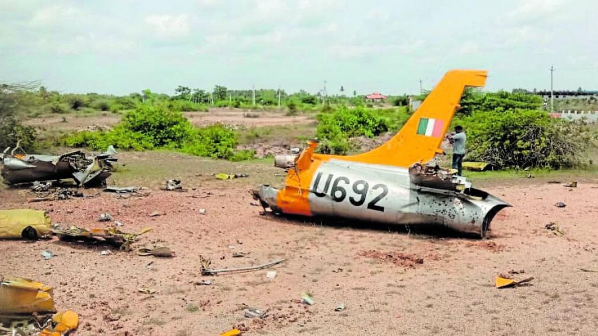 Training sortie 'Kiran' crashes in Chamarajanagar; both pilots safe
