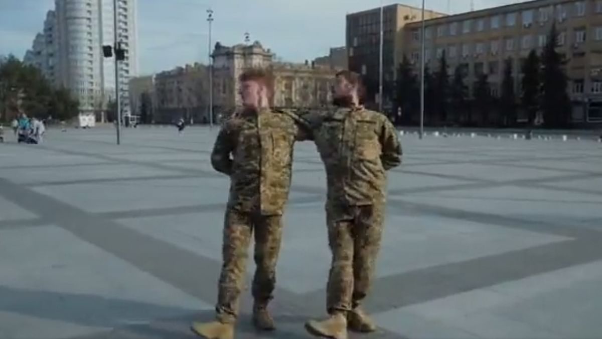 Watch: Ukrainian soldiers dance to the tune of RRR's 'Naatu Naatu'