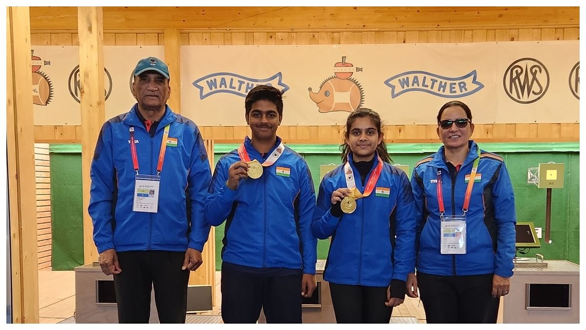 Abhinav, Gautami combine to win India's second gold at Suhl Junior World Cup