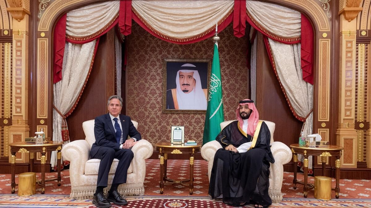 Saudi crown prince, Blinken had 'candid' talks in Jeddah