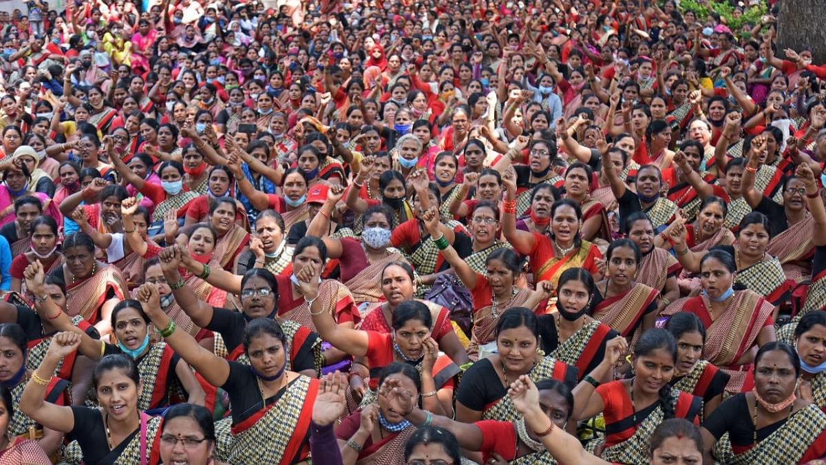 Anganwadi, Asha workers across Karnataka in limbo