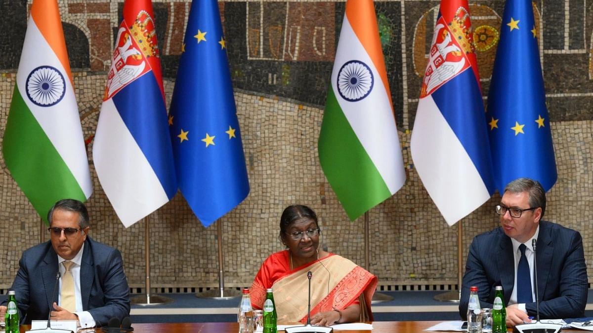 President Murmu concludes her two-nation visit to Surinam, Serbia