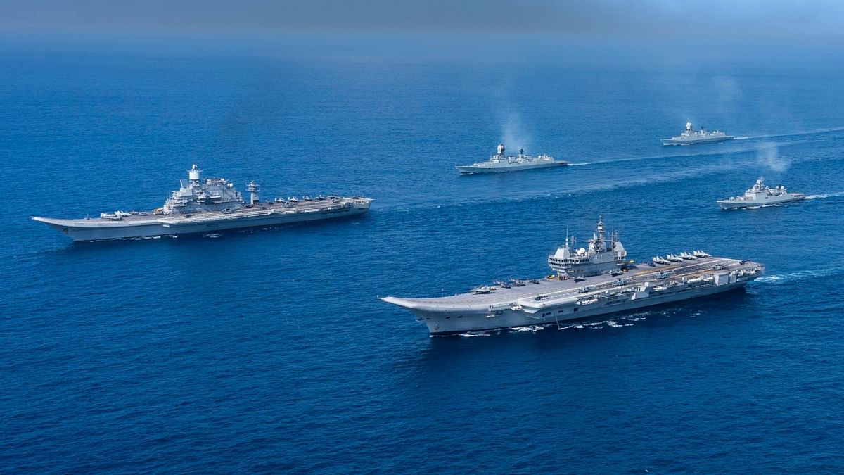 Navy shows prowess amid China's Indian Ocean forays