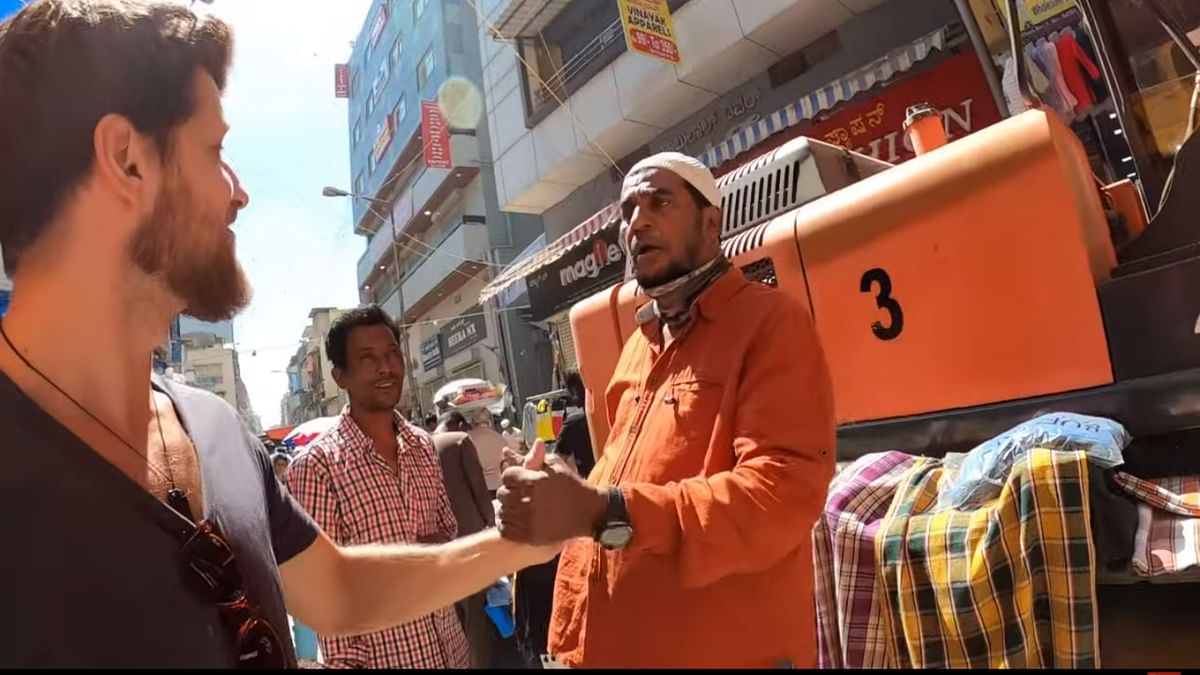 Dutch vlogger harassed in Bengaluru's Chickpet, one held