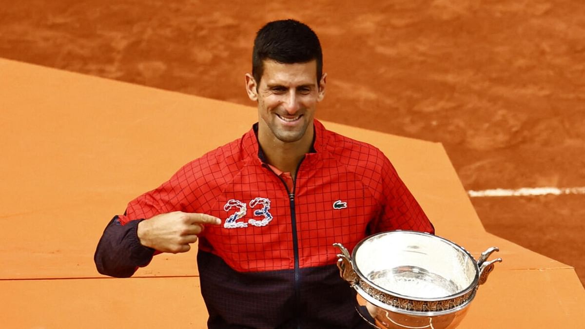 Shaped by hardship, Djokovic grateful for 'tennis mother' and 'tennis father'