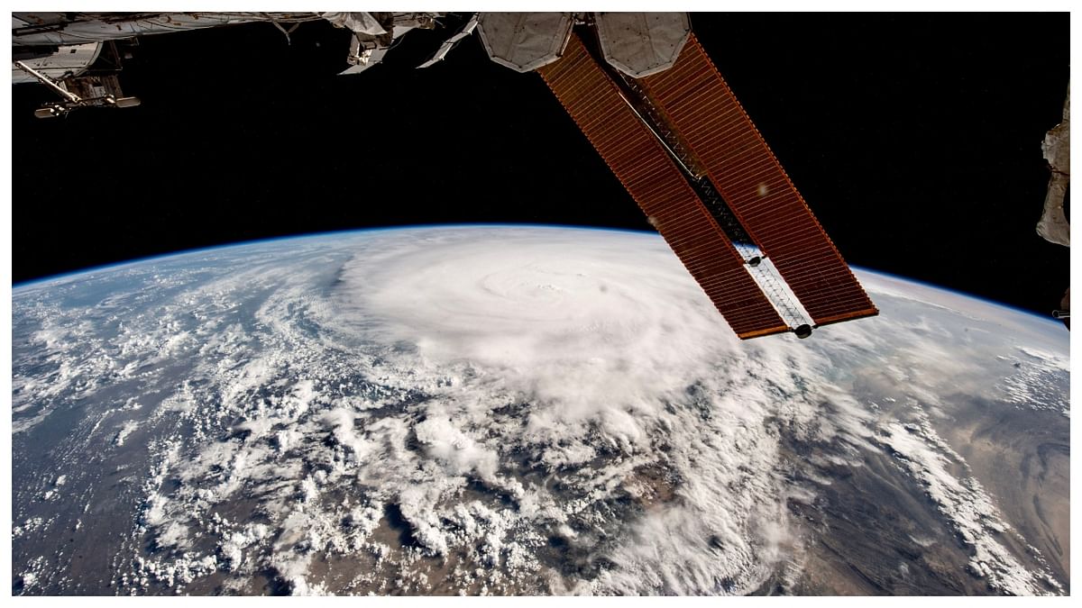 UAE astronaut shares Cyclone Biparjoy images from space
