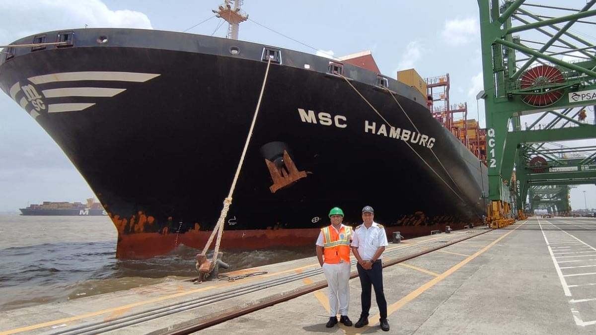 Panama cargo ship longest vessel ever to call on Indian port  