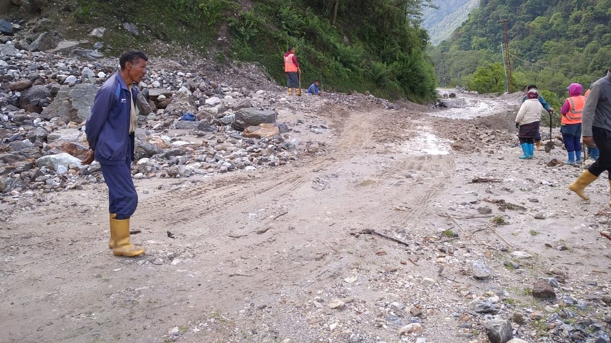 Nearly 100 houses damaged as heavy rain triggers landslides in Sikkim
